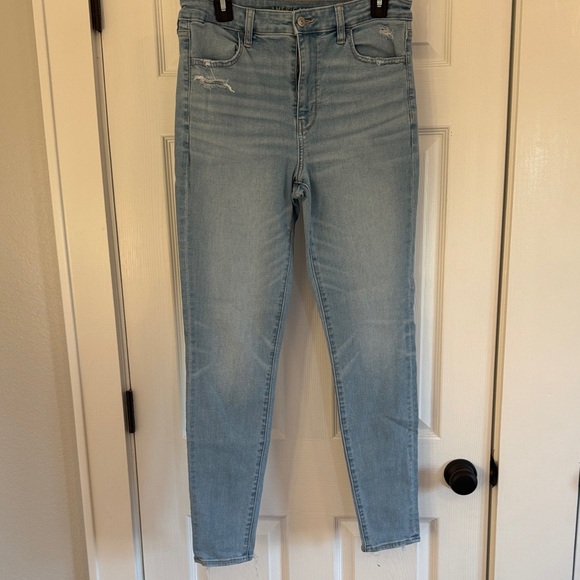 American Eagle Outfitters Denim - American Eagle Outfitters Light Blue High-Rise Jegging Size 12 Long